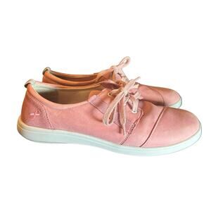 SAS Marnie LTD Lace Up Sneaker Gum pink size 8 1/2  breast cancer awareness